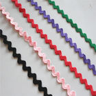 Hauptspitze 100% des textilpolyester-1.6cm Ric Rac Ribbon
