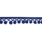 Blaue Kissen-Vorhang-Ball-Quaste 2.5cm Pom Pom Trim