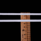 Weißes flaches Makramee-Schnur-Seil 100m/Roll 5mm