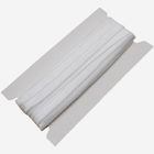 Weißes Band des Hanf-Polyester-gewebten Materials für Kleid