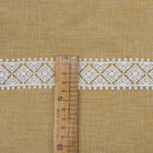 3.5cm Polyester-weiße gestickte Spitze-Ordnung für Kleid