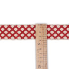 Band des 3.5cm rote Farb-Polyester-gewebten Materials für Taschen