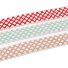 Band des 3.5cm rote Farb-Polyester-gewebten Materials für Taschen