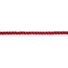 Rote 6mm 8mm ringsum verdrehtes Makramee-Schnur-Seil